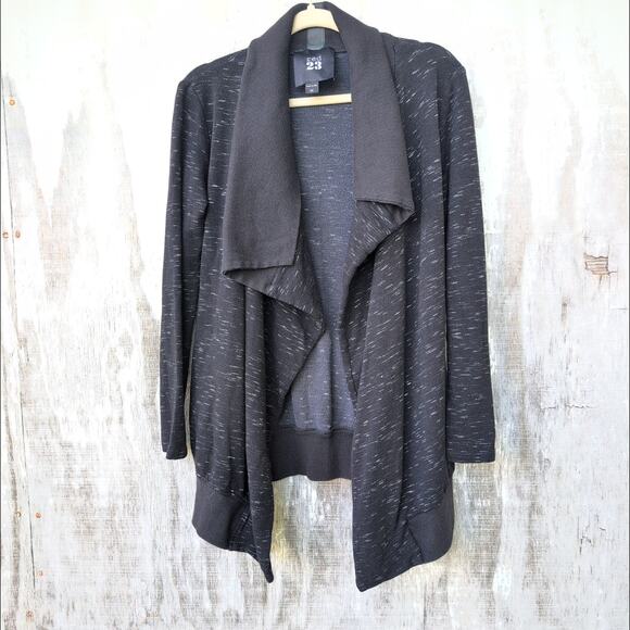 Red 23 Drape Open Front Cardigan Women's XS Made In USA - Picture 1 of 7